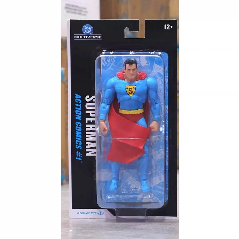 McFarlane DC Superman Comic Book 1 Scale Action Figure (เวอร์ชั่นใส่การ์ด)