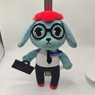 Roblox โรงพยาบาลสัตว์‌ Anomaly Plush Ren Inter Rabbit ตุ๊กตาของเล่นตุ๊กตาน่ารักเลขานุการสุนัขตุ๊กตาสําหรับสาวแฟนของขวัญวันเกิดเด็ก