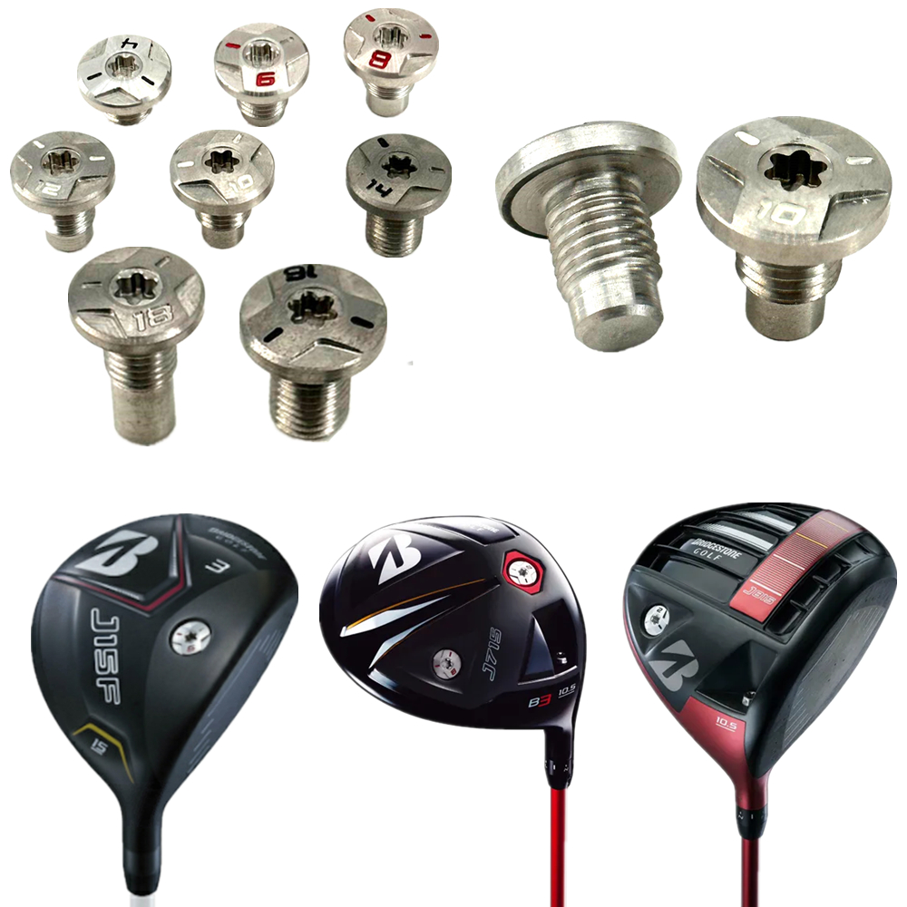 น้ําหนักกอล์ฟสําหรับ Bridgestone J615 J715 J815 Driver J15F Fairway J15HY Hybrid Club สกรูน้ําหนัก 2