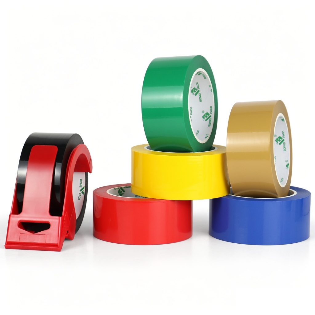 เทปสี100 เมตร เครื่อง เทปบรรจุภัณฑ์ ตรงกันข้าม เทปบรรจุภัณฑ์ปิดผนึกกล่องโรงเรียนและสํานักงานโดยใช้