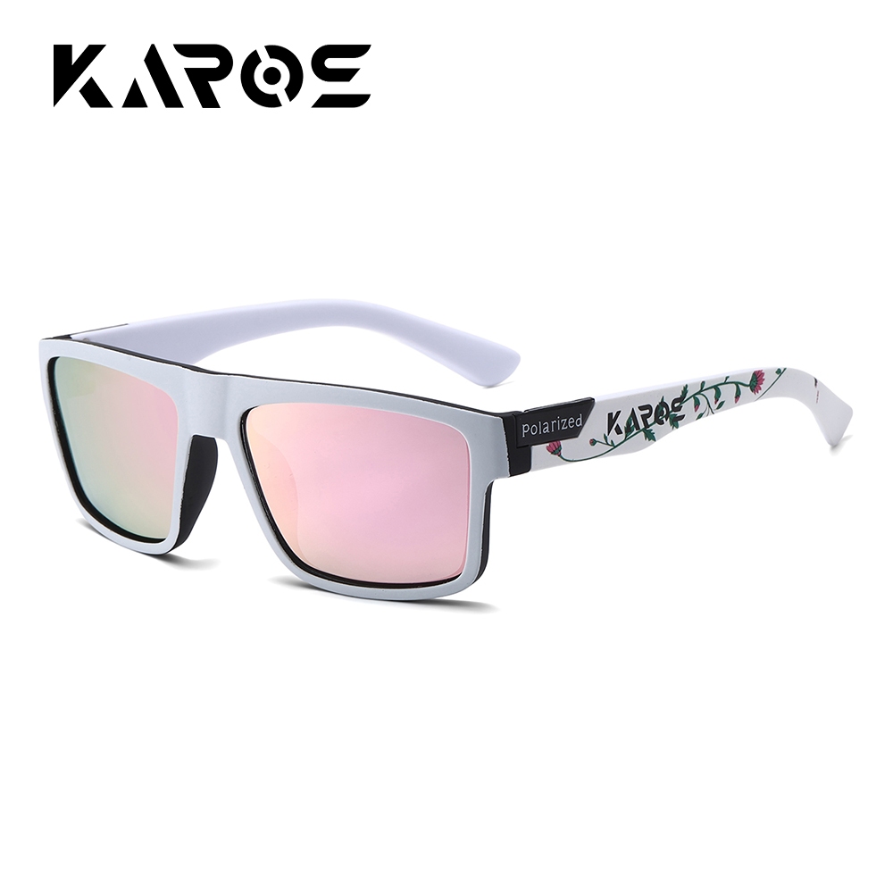KAROS แว่นกันแดดโพลาไรซ์ UV400 ผู้ชายและผู้หญิงไดร์เวอร์รถ Anti-Glare แว่นตากลางแจ้งตกปลา bivouac แว่นสายตา