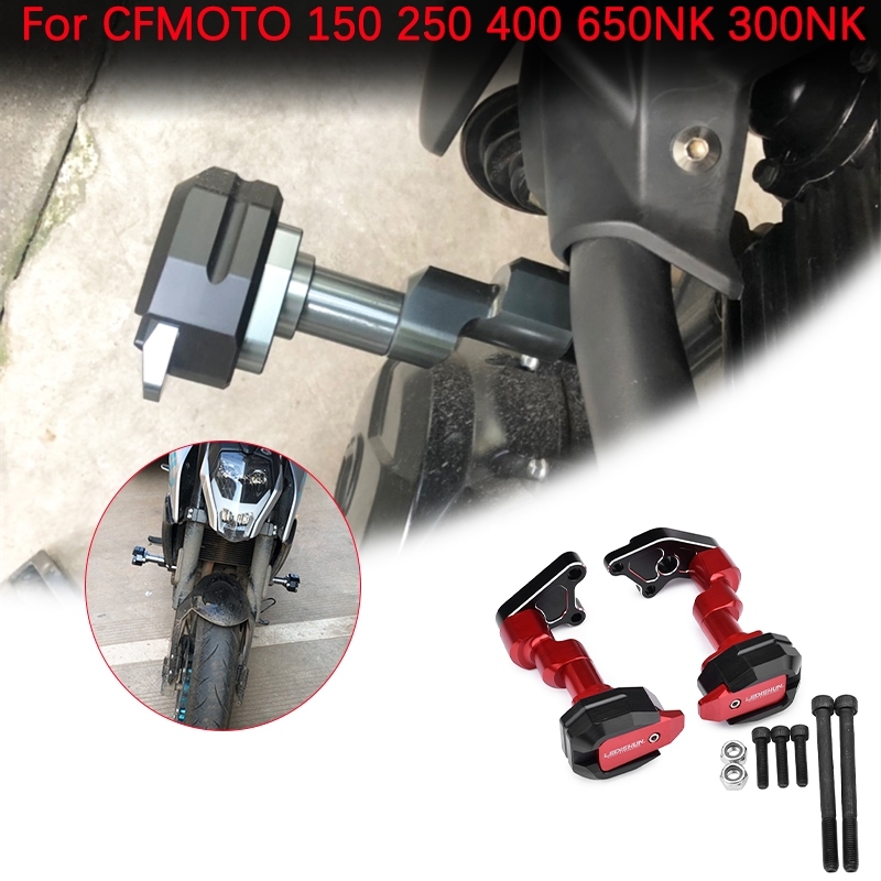 LEDISHUN รถจักรยานยนต์ Falling กรอบป้องกัน Sliders Protector สําหรับ CFMOTO 250NK 150NK 400NK 650NK 