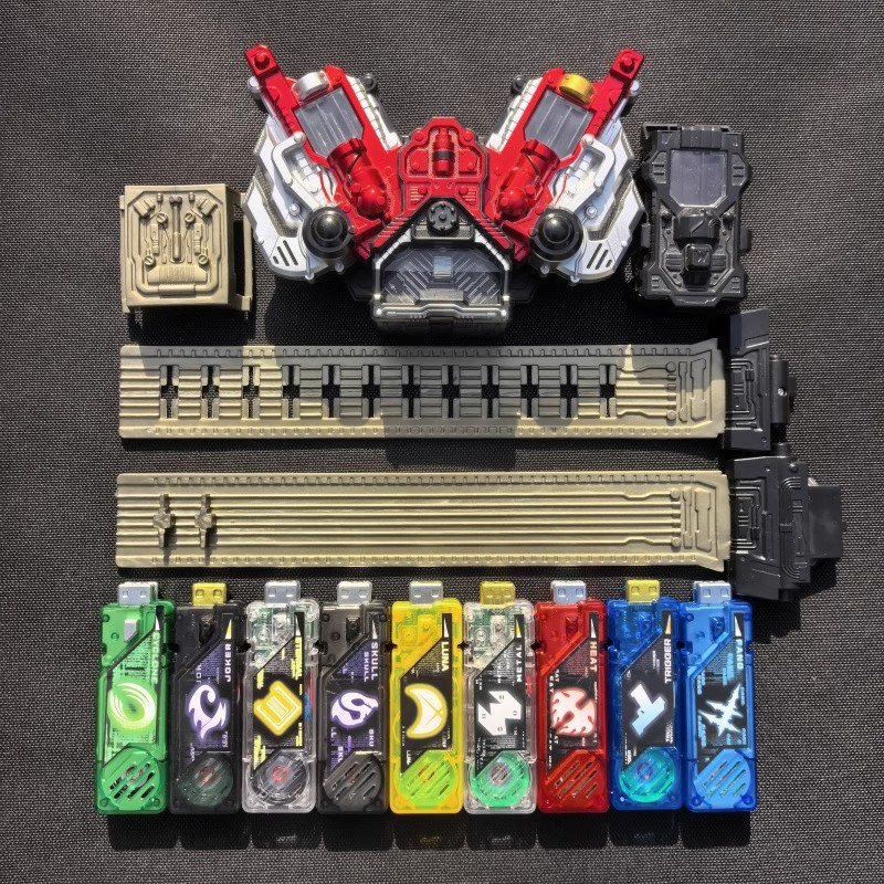 Kamen Rider CSM2.0 W Driver พร้อม dialogue และอินฟราเรดปฏิสัมพันธ์หน่วยความจําหน่วยความจํา cyclone joker ทริกเกอร์ความร้อน luna โลหะ Dual mode CSM 2.0