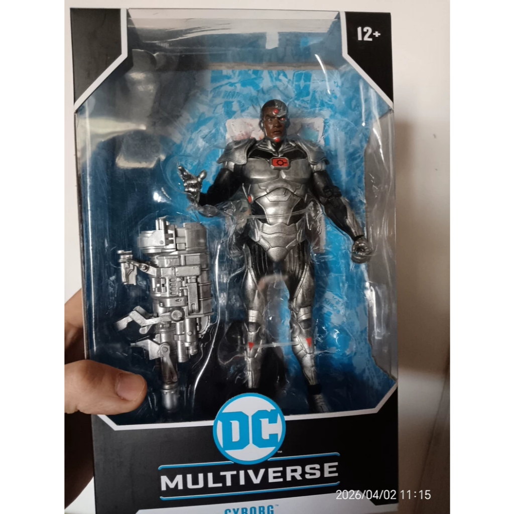 McFarlane DC Cyborg Comic Cyborg แอคชั่นฟิกเกอร์