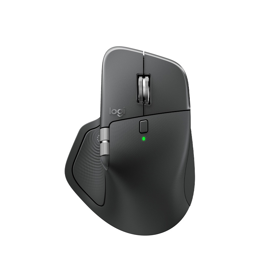 Logitech MX MASTER 4 สําหรับเมาส์สํานักงานไร้สาย Mac Space Black [910-007583】