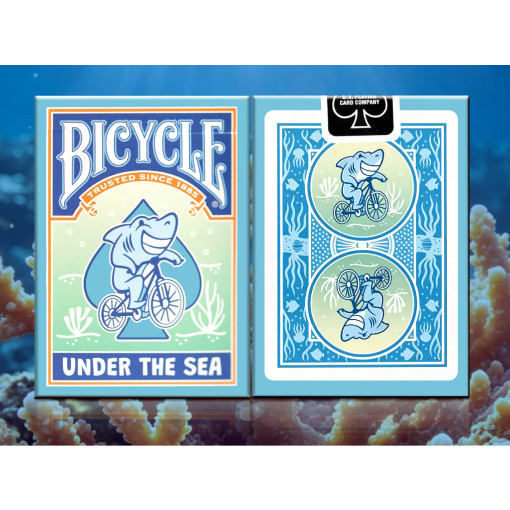 【BICYCLE】สะสมไพ่ Under the sea by Bicycle cards magic card cardistry