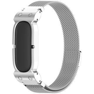อุปกรณ์เสริมสายนาฬิกาสแตนเลสสายโลหะสําหรับ Google Fitbit Air