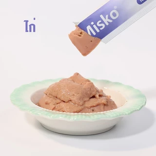 Misko Cat Stick 10/30/50s BIG PACK! (15กx10/30/50) - เลือกทูน่า/ปลาแซลมอน/ไก่ ✨Shiny Coat & Healthy Skin | Aid Digestion + Hairball Control