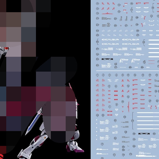 20260712  EVO สติ๊กเกอร์สไลด์น้ํา เหมาะสําหรับ RG SW OR D / DESTINY IMPULSE (ไม่มีฟิกเกอร์ ไม่มีรุ่น