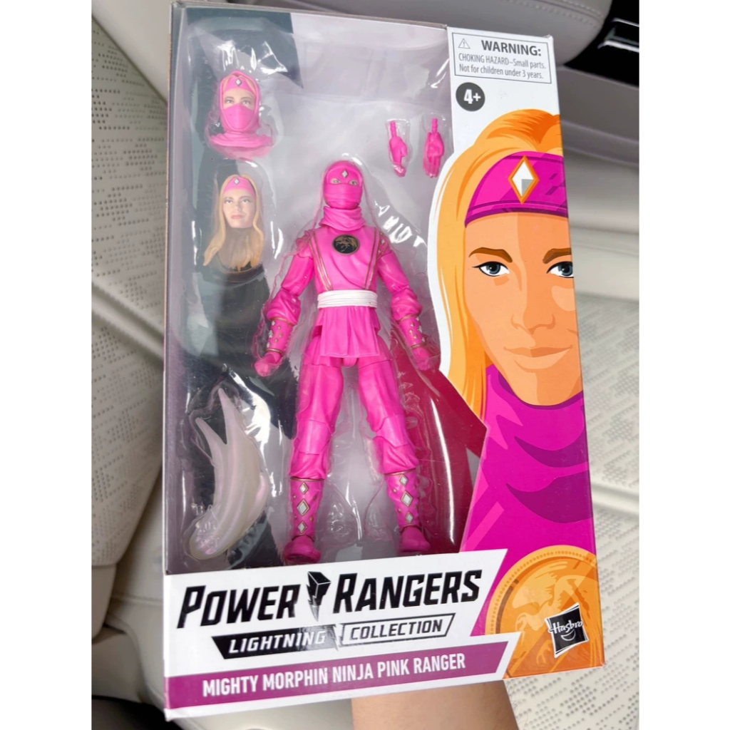 Hasbro Power Rangers Lightning Collection: แอ็คชั่นฟิกเกอร์ Power Rangers Pink Warriors