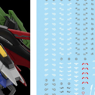 XY XUEYAN MGSD DESTINY SEED Q Ver Water Slide Decal Fluo Type (ไม่รวมชุด) XYMGSD005