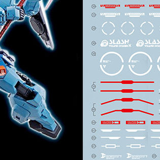 20260712 EVO สติ๊กเกอร์สไลด์น้ําเหมาะสําหรับ MG 1/100 Slash Type Phantom Zaku Izak Special Machine P