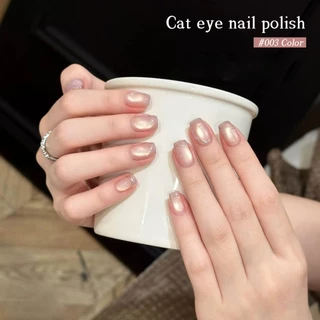 XEIJAYI - Ultra-Glossy Gray-Purple Cat-Eye Gel Nail Polish Set, ชุดสี 18 สี เหมาะสำหรับใช้ในชีวิตประจำวัน
