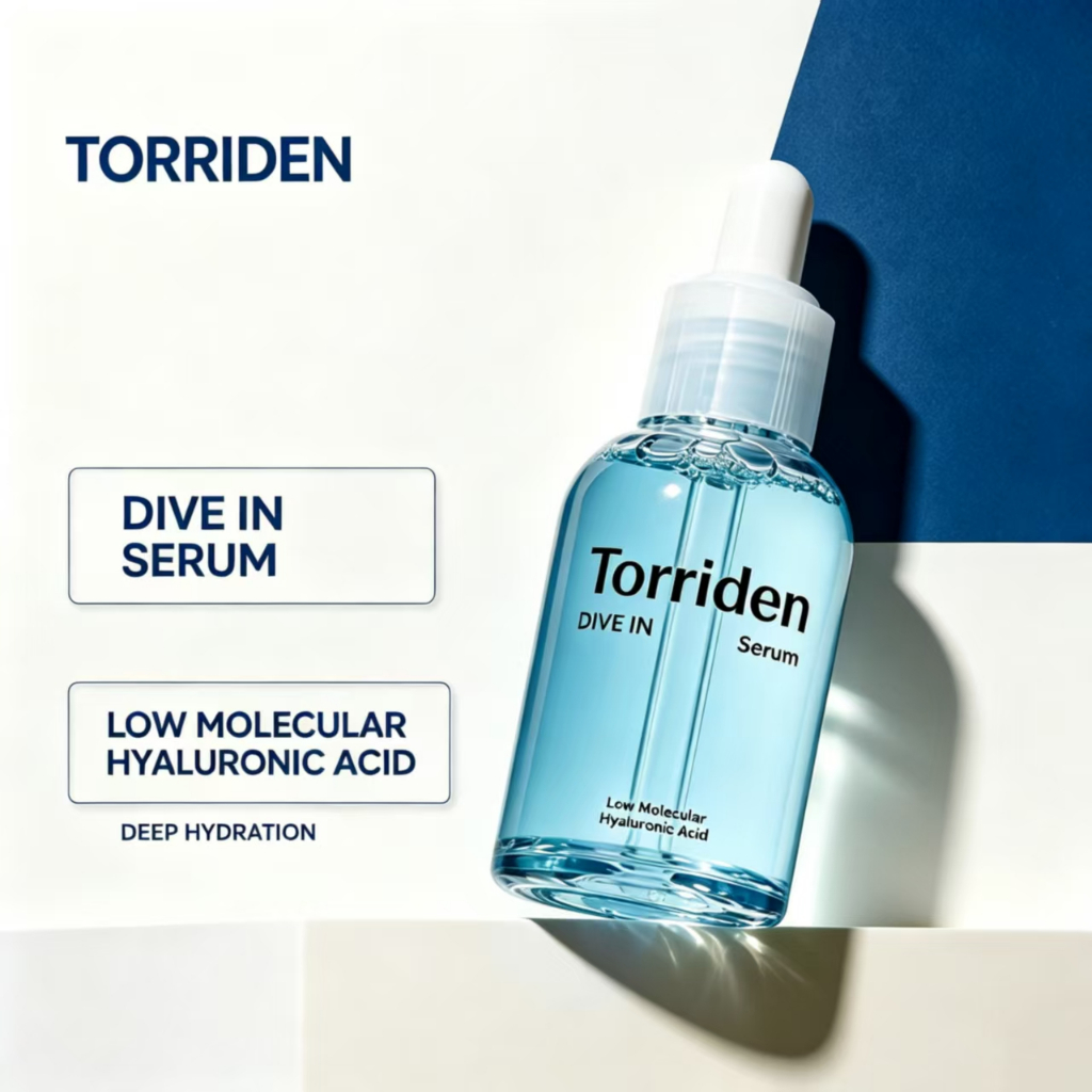 Torriden Dive In Serum เซรั่มบํารุงผิวหน้ากรดไฮยาลูโรนิกต่ําส่งมอบความชุ่มชื้นลึกสําหรับผิวแห้งในสภา