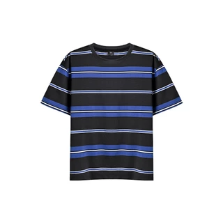 VPG เสื้อยืดลายสําหรับชายคู่เสื้อยืดลําลอง สตรีทแวร์ ที สบายที่เรียบง่ายรอบคอระบายอากาศนุ่มลายด้านบนผู้ชาย
