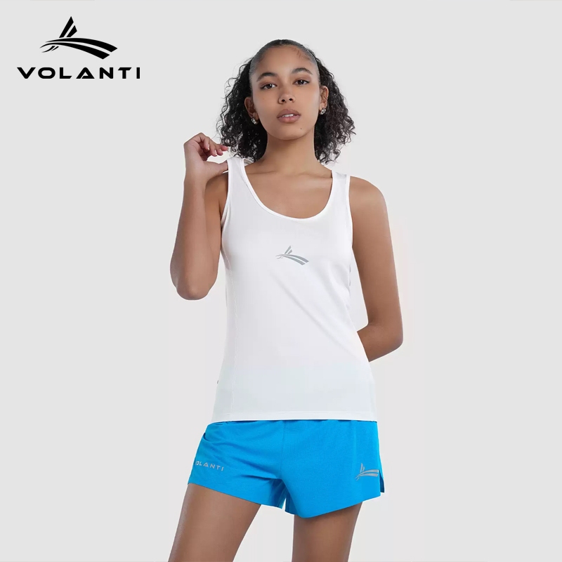 Volanti Women's Outdoor Running Shorts, Anti-Exposure Gym Shorts with Inner Liner