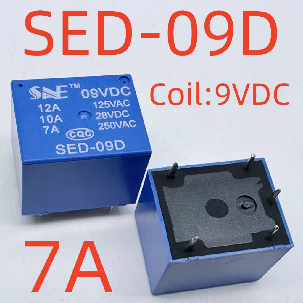 รีเลย์ 5 พิน SED-05D SED-06D SED-09D TED-12D SED-SS-124D T73C