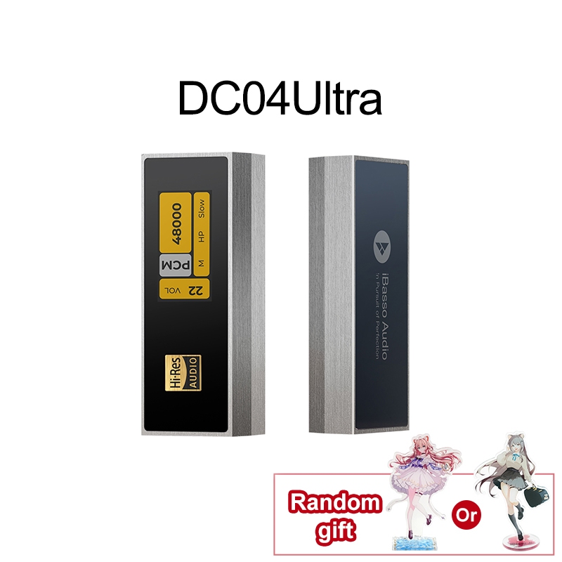 IBasso DC04U เครื่องขยายเสียงถอดรหัสแบบพกพา DAC USB 4.4 มม.หูฟัง IEM AMP