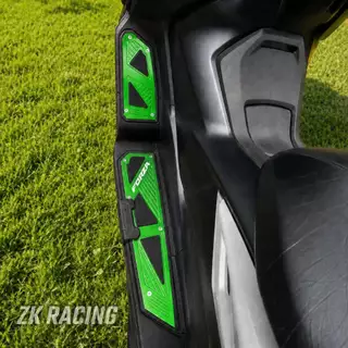 2018-2026 FORZA 350/300 แผ่นรองพักเท้าอลูมิเนียมอัลลอยด์, แผ่นรองพักเท้า, กันลื่น, ทนต่อการสึกหรอ, หลากสี