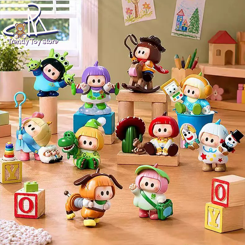 [คลังสินค้าพร้อม] YOYO Toy Story 5 Grow up with You Series ฟิกเกอร์กล่องปริศนา
