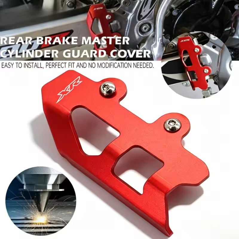 ด้านหลังกระบอกเบรค Guard สําหรับ HONDA XR250R XR400R XR600R XR650R XR650L รถจักรยานยนต์ XR 250 400 6
