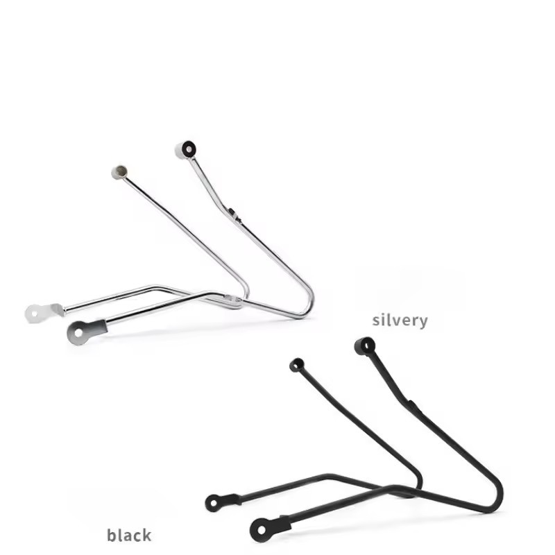 สําหรับ Triumph Bonneville SE T100 T900 2001- 2015 2013 2014 กระเป๋าอานรถจักรยานยนต์สนับสนุนบาร์ด้าน