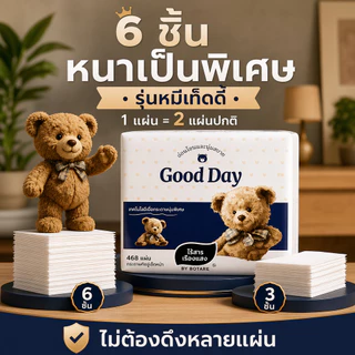 【6 ชั้นหนาพิเศษ】 Botare British Bear ทิชชู่เนื้อหนาพิเศษ 20 แพ็ค 9360 แผ่น นุ่มสุด ๆ สัมผัสสำลี อ่อนโยนต่อผิว เหมาะสำหรับคุณแม่และเด็กเล็ก ขนาด 175*140 มม.