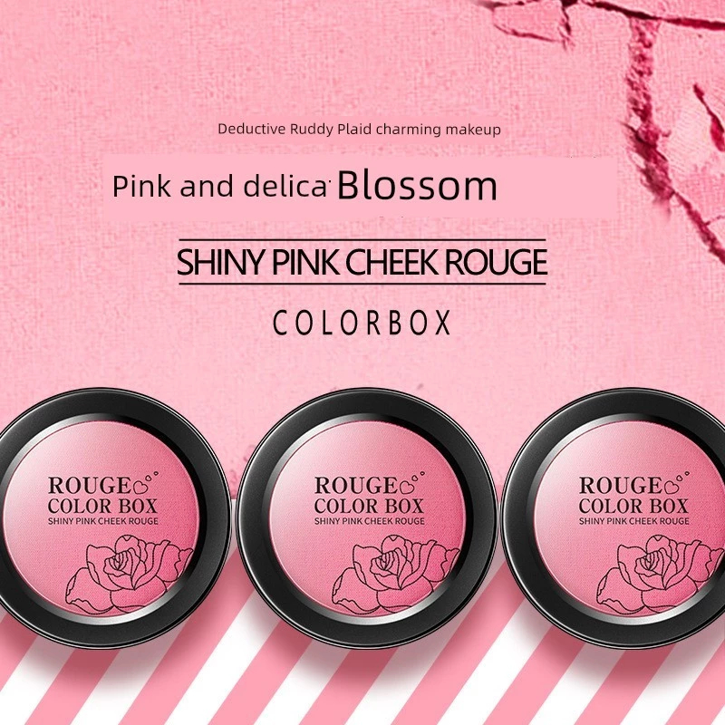 Ida BLUSH, OH MY BLUSH, BWB BLUSH, OH MY แป้งแต่งหน้า, บลัชออนขาวดําติดทนนาน