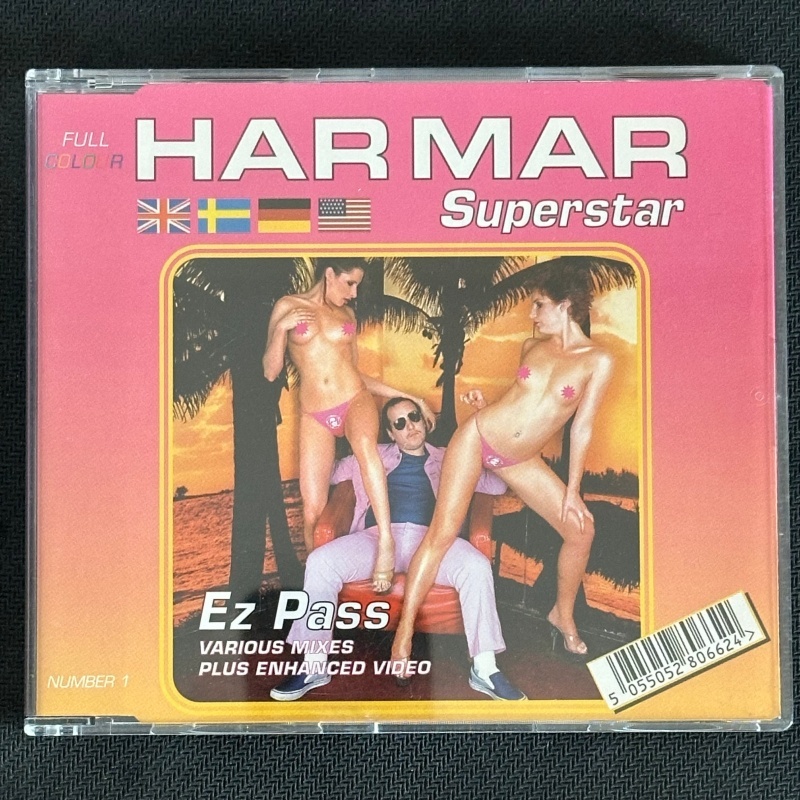 Har Mar Superstar - Ez Pass CD Maxi-Single UK Press 2003 Electronic Funk Soul NM