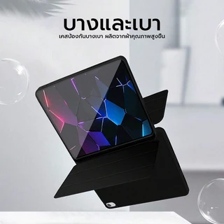OSGEER สําหรับ IPad กรณี Air M2 M3 M4 8 7 6 5 4 3 2 1 10.9 gen A16 12 11 10 9 8 7 10.2 Pro 11 13 นิ้ว M4/M5 Slim น้ําหนักเบาโปร่งแสง PC ขาตั้งด้านหลังกันกระแทก ฝาครอบป้องกัน