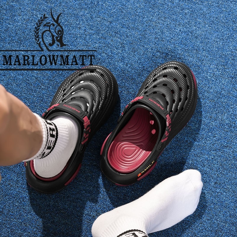 Marlowmatt شبشب رجالي يرفع 6 سم — صورة 8