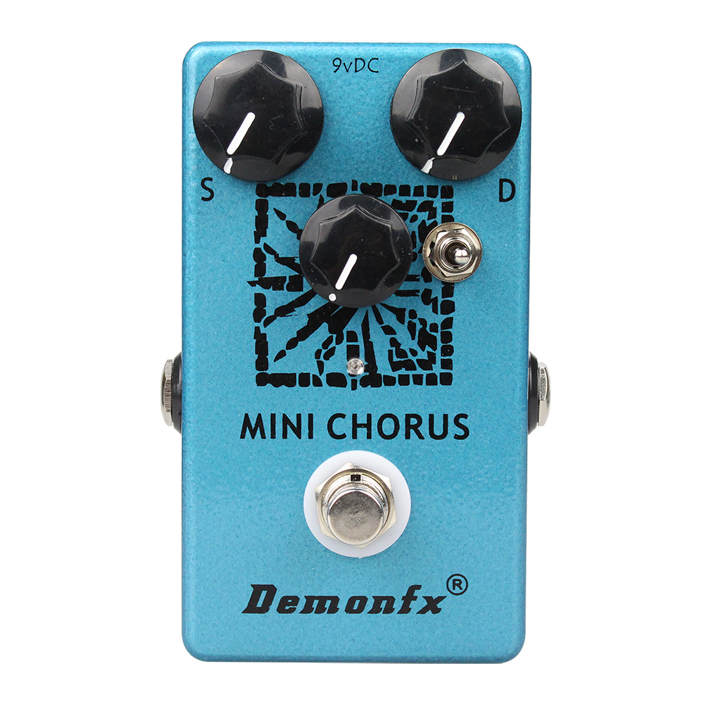 Demonfx คุณภาพสูง Mini Chorus กีตาร์เหยียบ Chorus Pedal