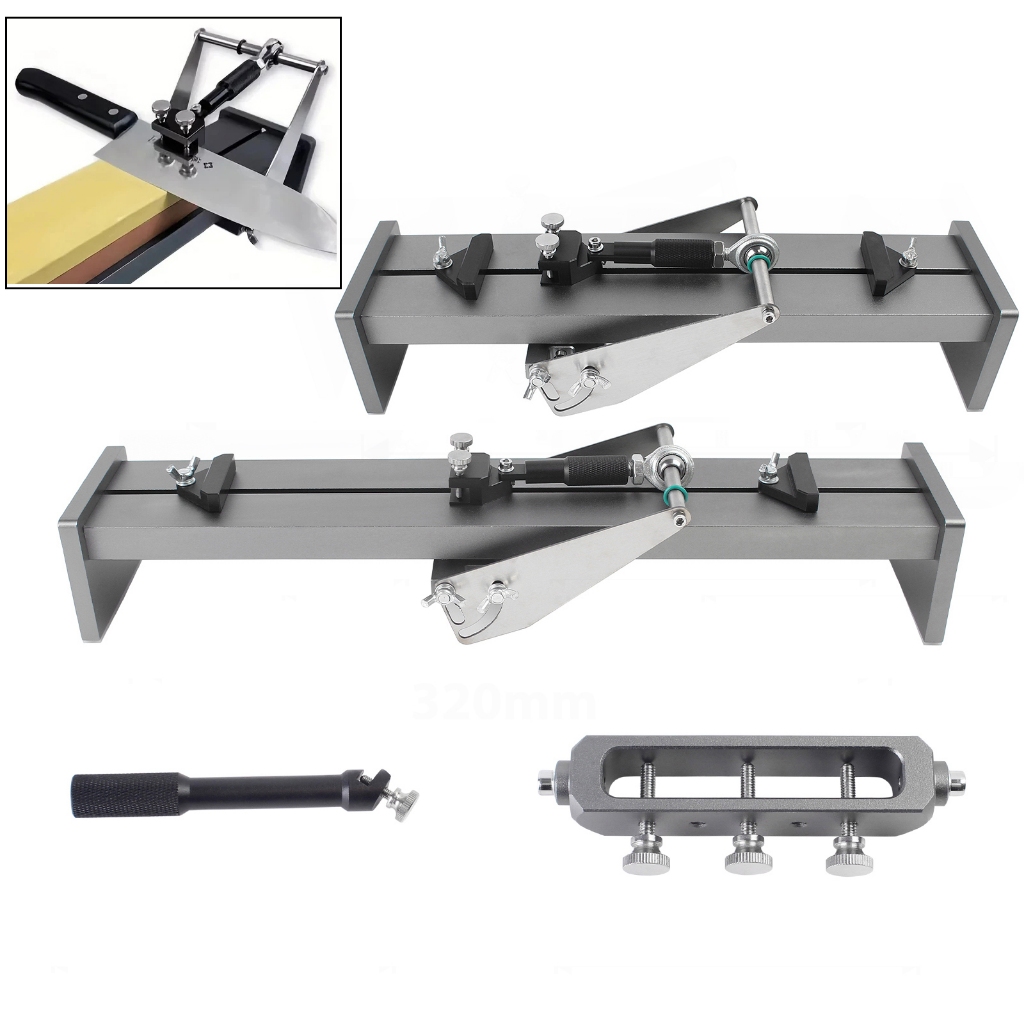 1Set Knife Sharpening Frame For Scissors Planer Chisel Professional Fixed Angle Sharpener Whetstone Grinder Sharpening Tools