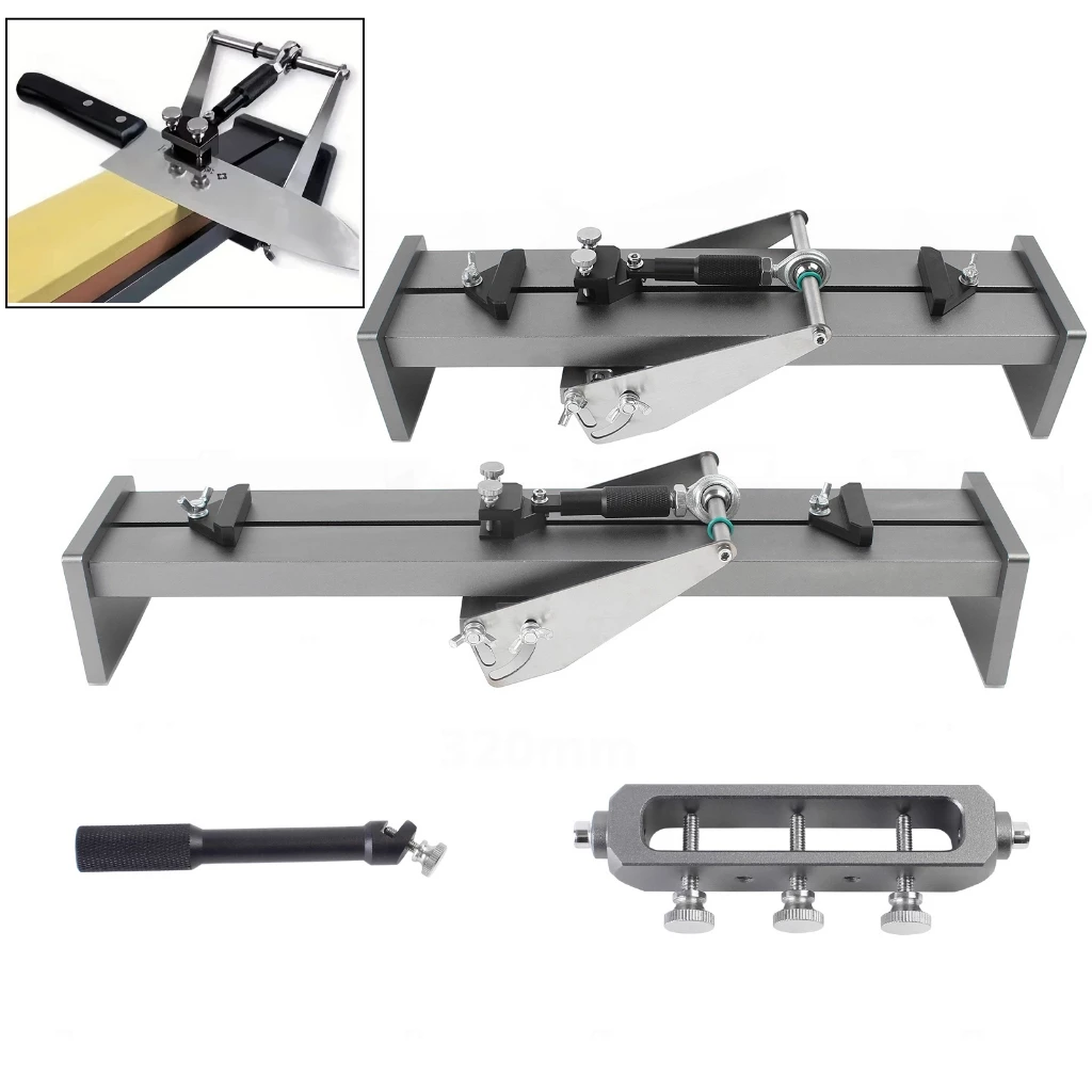 1Set Knife Sharpening Frame For Scissors Planer Chisel Professional Fixed Angle Sharpener Whetstone Grinder Sharpening Tools