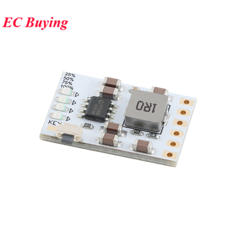 IP5306 18650 แบตเตอรี่ลิเธียมชาร์จ Boost โมดูล 5V 2A Power Board 3.7V 4.2V พร้อมการป้องกัน