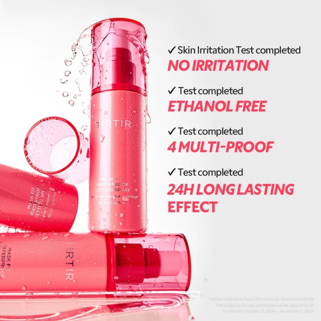 TIRTIR ใหม่! Mask Fit Waterproof Setting Spray รูปที่ 4
