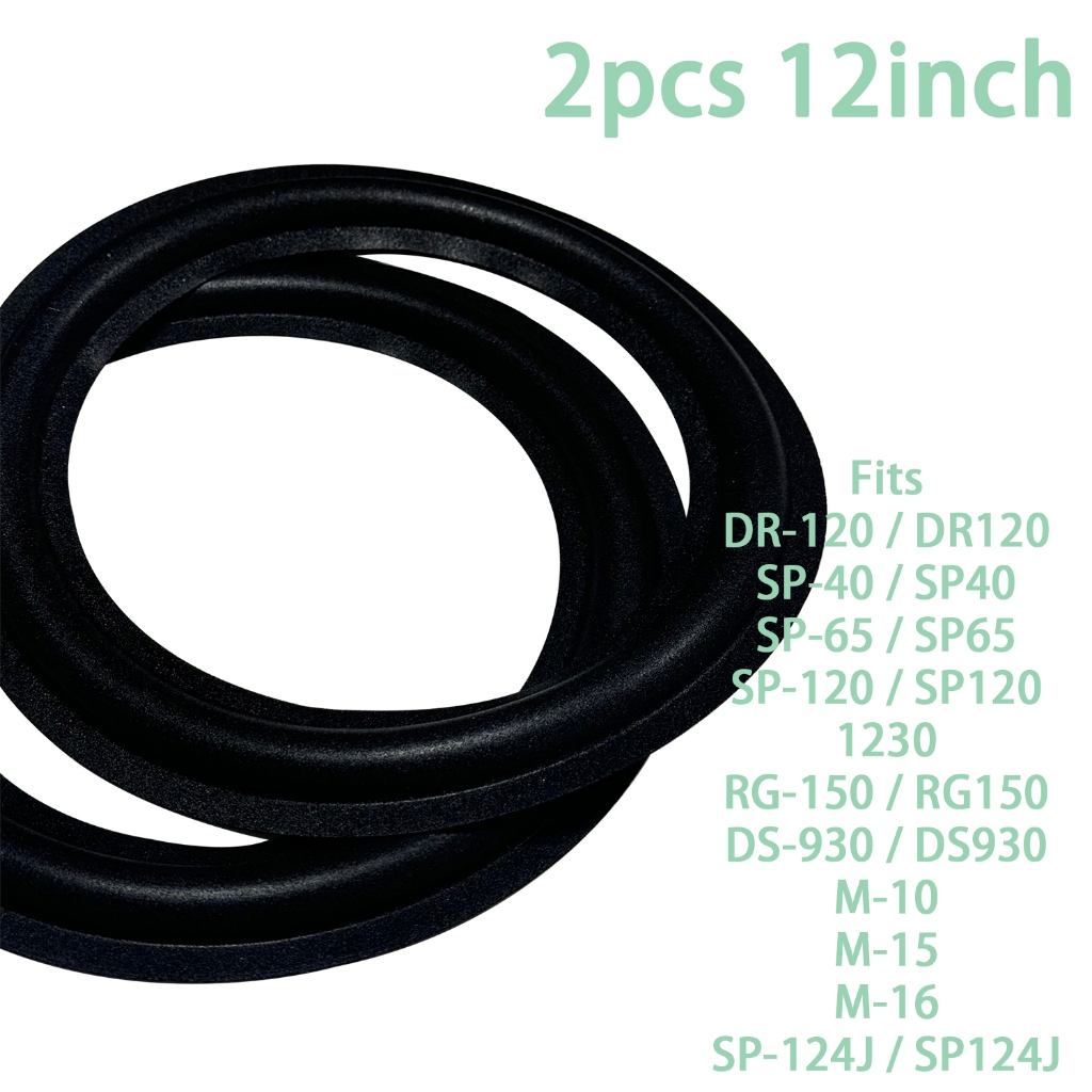 ซ่อม 12" ลําโพงโฟมเซอร์ราวด์เข้ากันได้กับ Marantz DR120 SP40 SP-65 / SP65 SP-120 / SP120 1230 RG-150