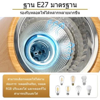 LED โคมไฟดาวน์ไลท์ 3 สี Downlight E27 ไฟแบบถอดเปลี่ยนได้ โคมไฟดาวน์ไลท ประหยัดไฟ สำหรับห้องนอน ห้องรับแขก โรงแรม