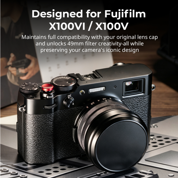 SmallRig เลนส์กล้องหรือ UV Filter สําหรับ FUJIFILM X100VI / X100V (5848, 5849, 5850, 5851)
