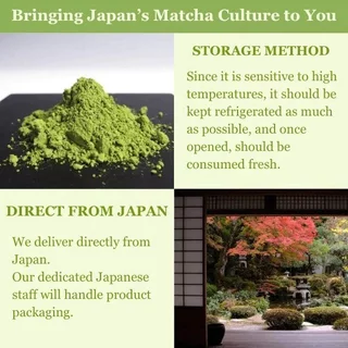 【Buy 1 Get a Free Cup】Wakatake Matcha 100g by Marukyu Koyamaen Rich Uami & Mild Astringency | เหมาะสําหรับ อุษณุชา | อโรม่าหญ้าสด | อุจิ เจแปน+100ก