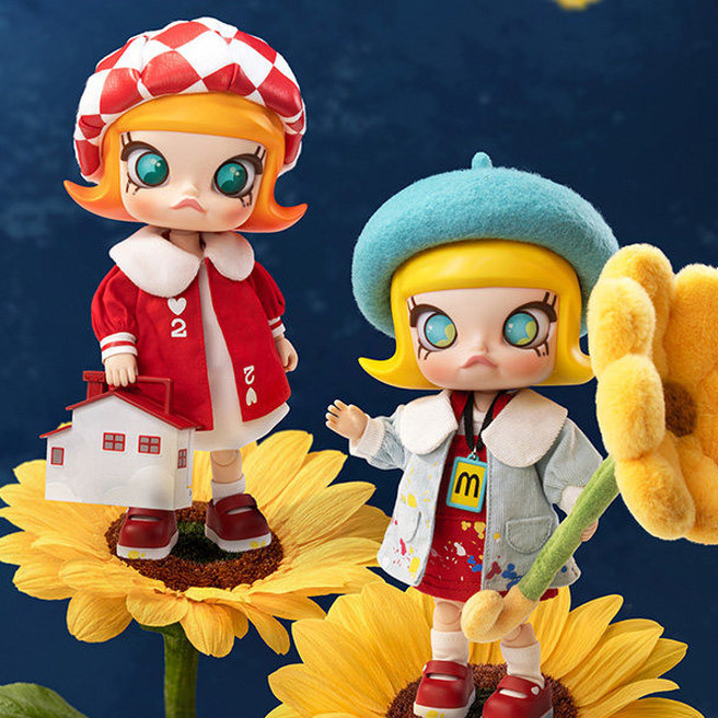 ของแท้ MOLLY 20th Anniversary Series 1/8 Action Figure Figure Mystery Box Gift