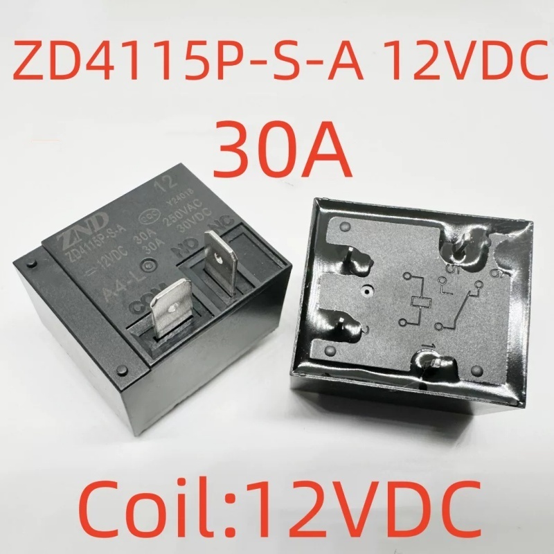 รีเลย์ ZD4115P-SA 12V30A 4 หมุด