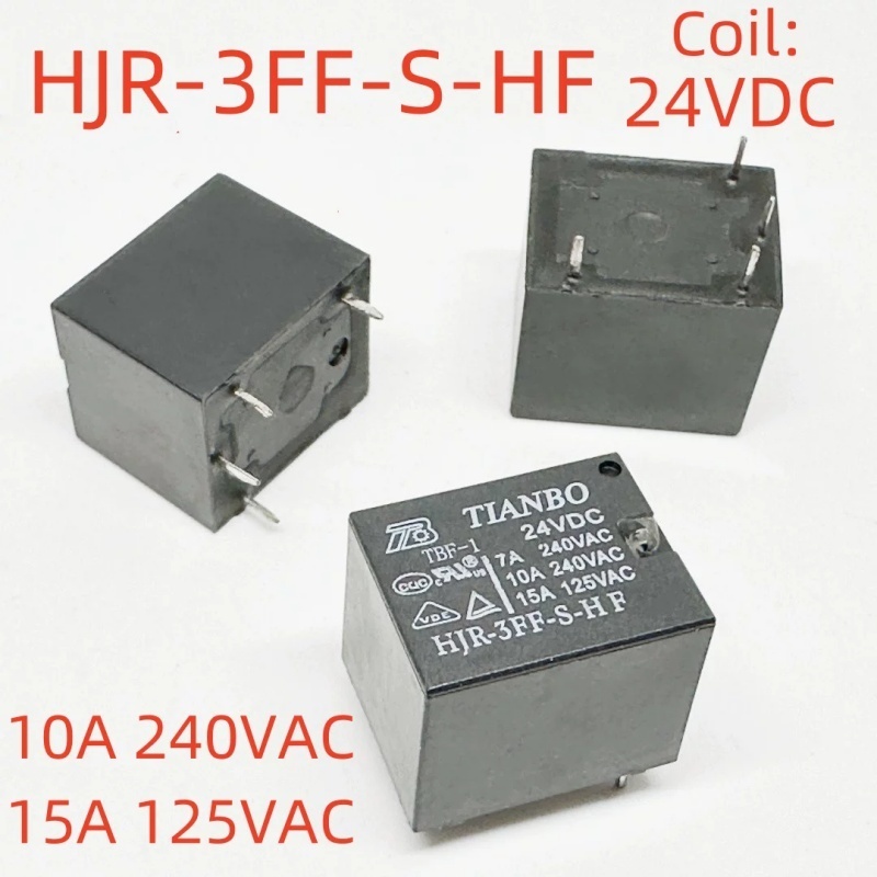 รีเลย์ HJR-3FF-S-HF 24VDC10A 4 พิน
