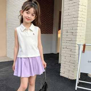 สาวจีบกระโปรง Sanrio พิมพ์ผ้าฝ้าย All-Match กระโปรง Skin-Friendly ความปลอดภัยกางเกงเด็กกีฬา Culottes
