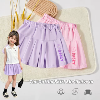 สาวจีบกระโปรง Sanrio พิมพ์ผ้าฝ้าย All-Match กระโปรง Skin-Friendly ความปลอดภัยกางเกงเด็กกีฬา Culottes