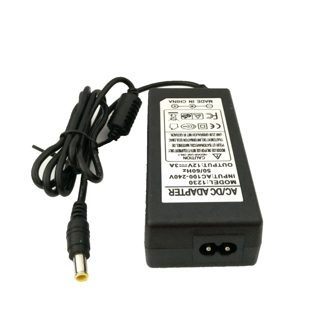 12V 3A 36W อะแดปเตอร์ชาร์จสําหรับ Samsung PX2370 p2370g XL2270 P2070G P2270G 971P P2070H XL2370 LG L