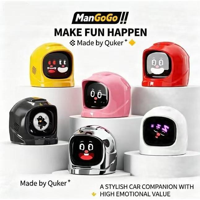 Mangogo T22 AI สัตว์เลี้ยงอิเล็กทรอนิกส์บลูทูธบทสนทนารถหุ่นยนต์อุปกรณ์เสริมอารมณ์