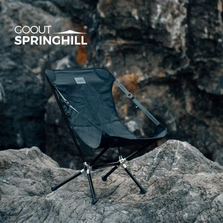 Gooutspringhill Artemis เก้าอี้แบบพกพากลางแจ้ง Camping เก้าอี้พับ Ultralight Lazy เก้าอี้ชายหาดตกปลา