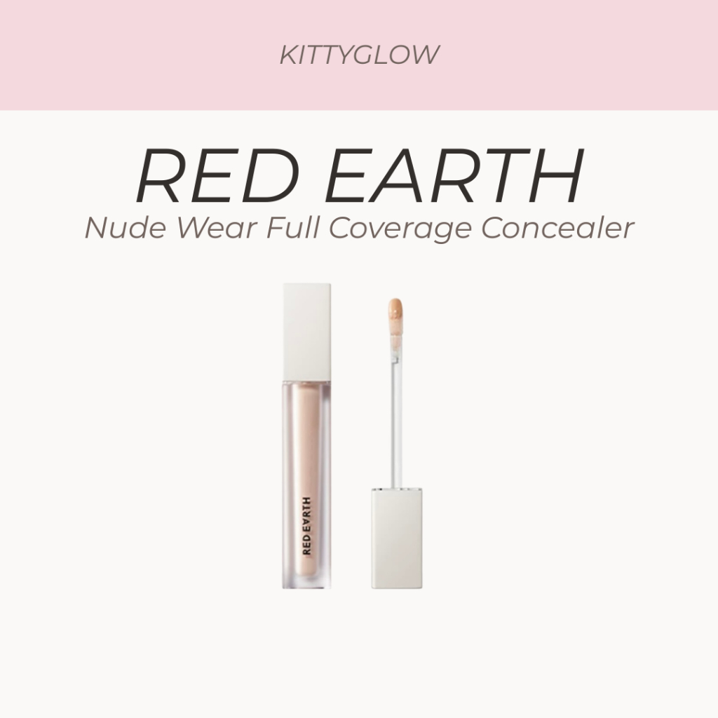 Red EARTH Nude Wear คอนซีลเลอร ์ ปกปิดเต ็ มรูปแบบ