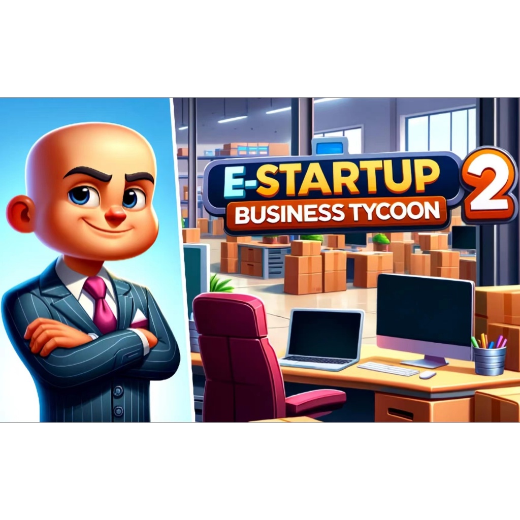 Electronic Startup 2: Business Tycoon เวอร์ชั่นภาษาจีน E-Startup 2 Business Tycoon PC คอมพิวเตอร์ St